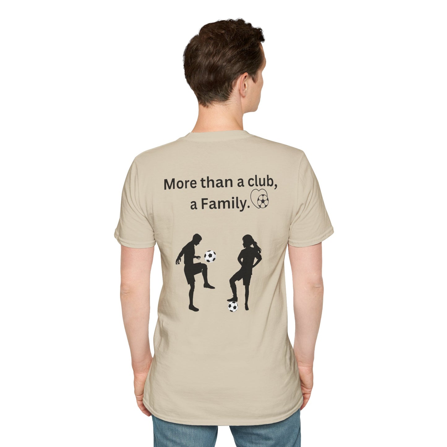La Celeste S.C More than a Club , A Family - Unisex Softstyle T-Shirt