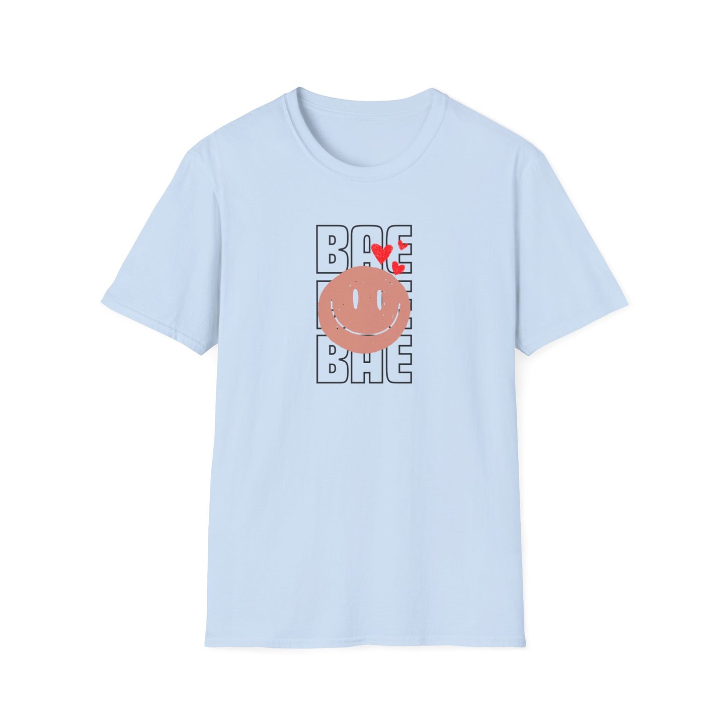 BAE Vibes Happy Face Graphic T-Shirt