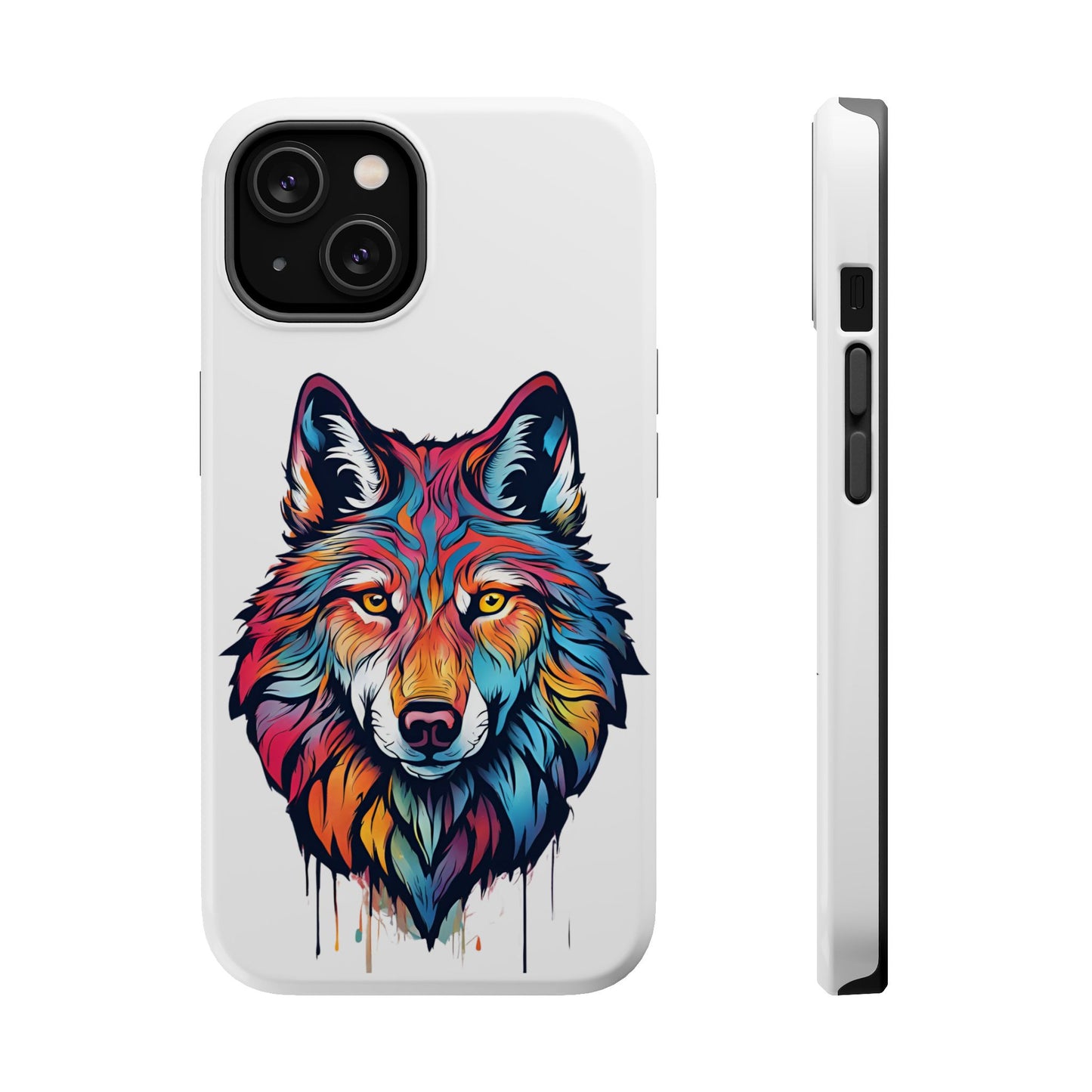 Wildly Colorful: Wolf Designs Phone Cases