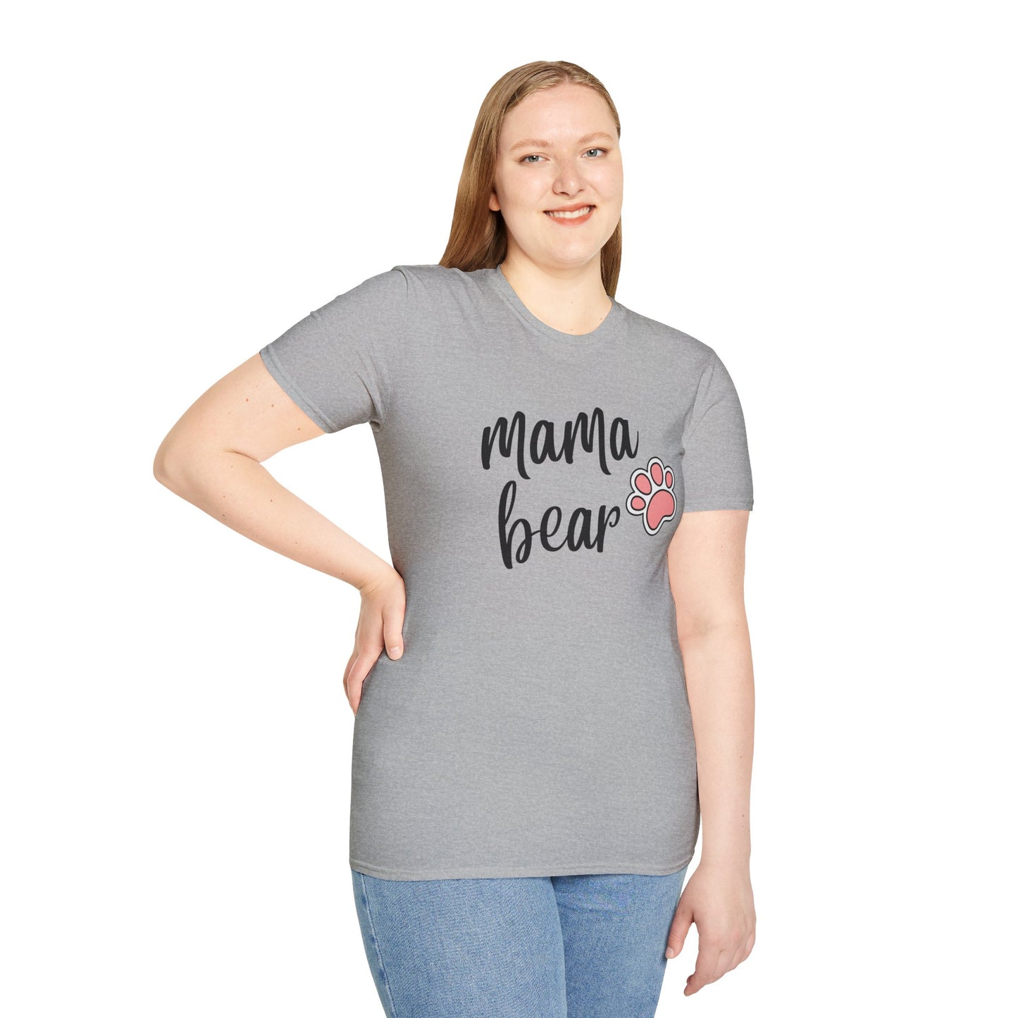 Mama Bear Pawsitive Vibes T-Shirt