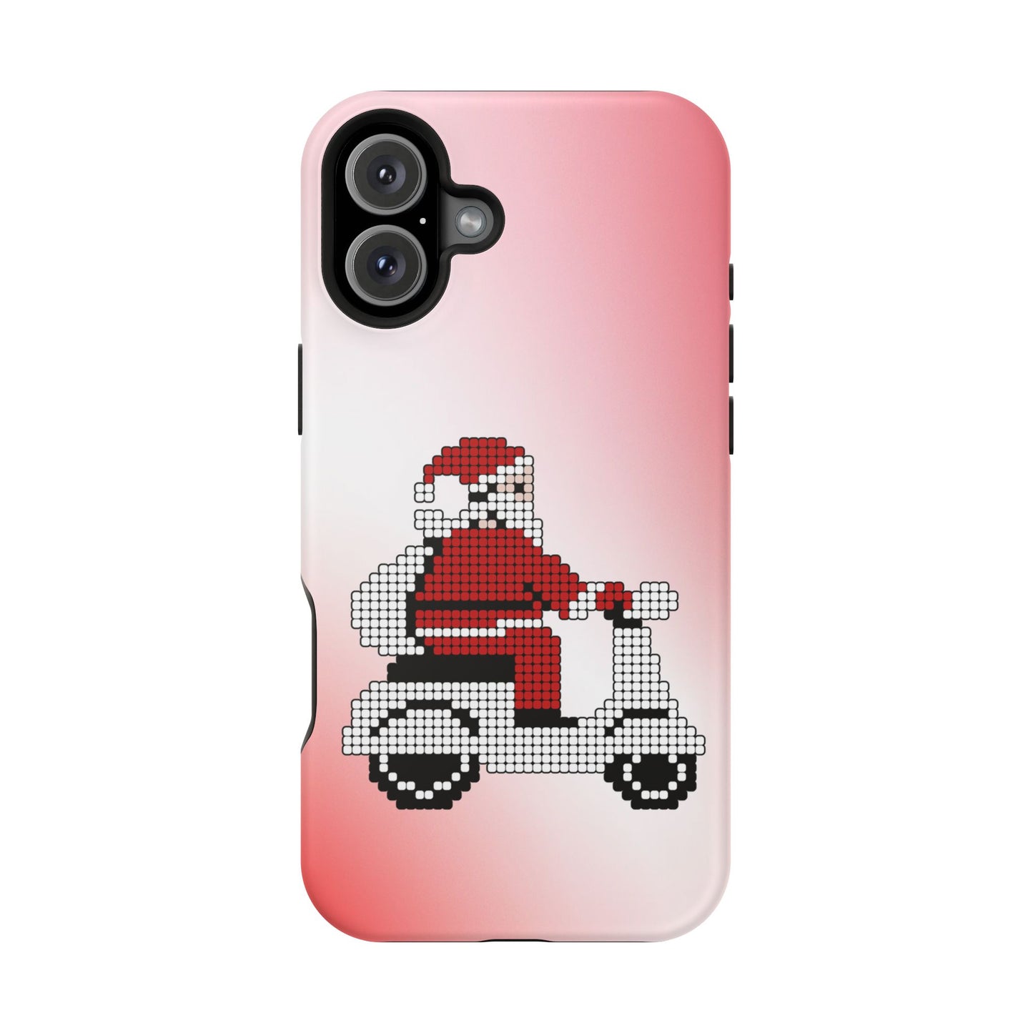 Sleighin' It: Santa's Motorcycle Journey Phone Case