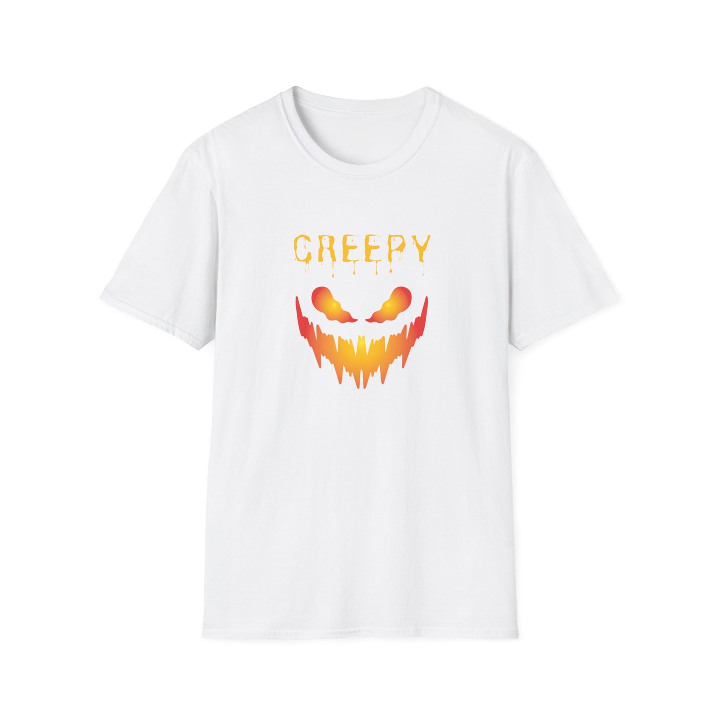 Creepy Smile Halloween Unisex T-Shirt
