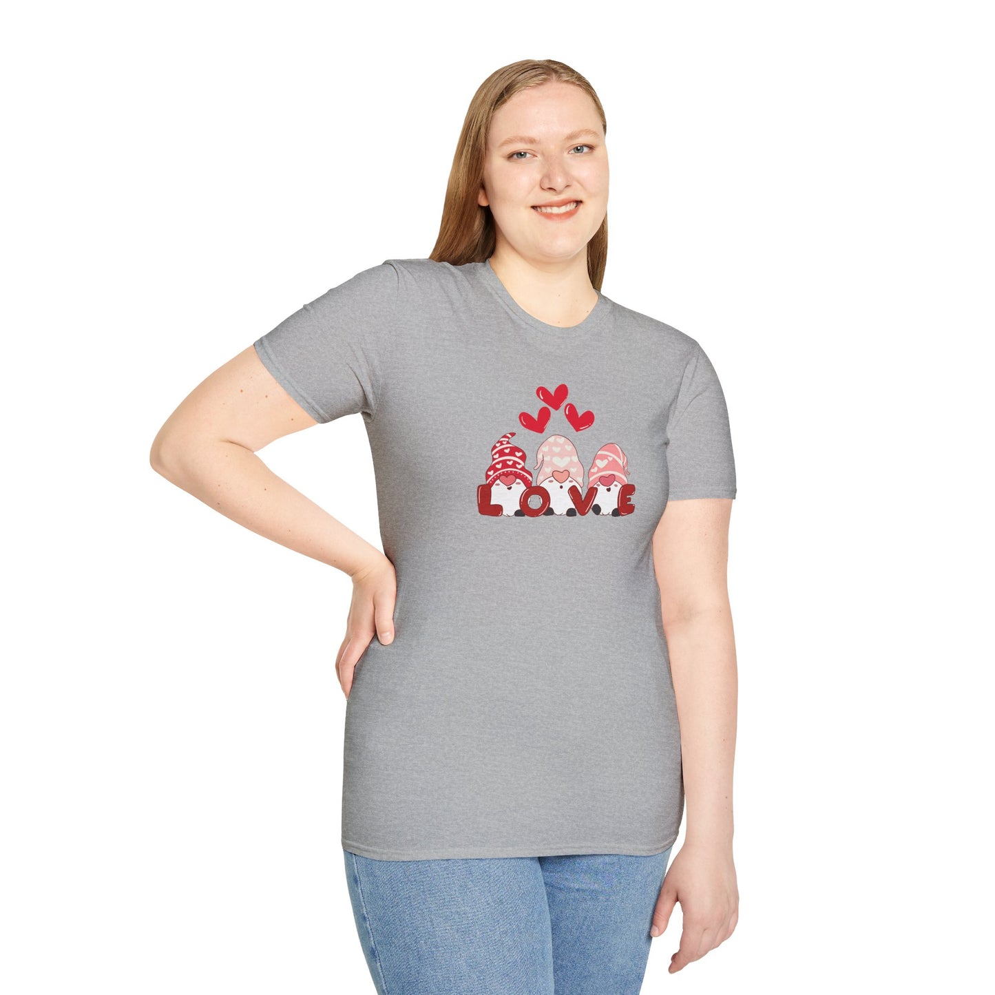 Love Gnomes Cute and Cheerful T-Shirt