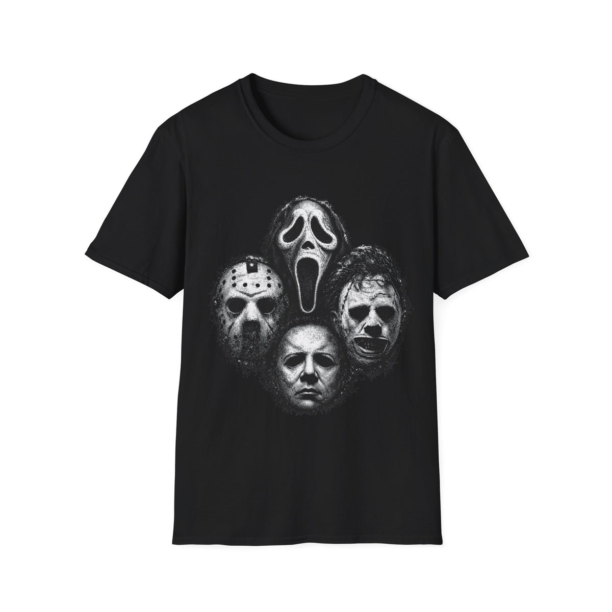 Horror Icons Collage T-Shirt