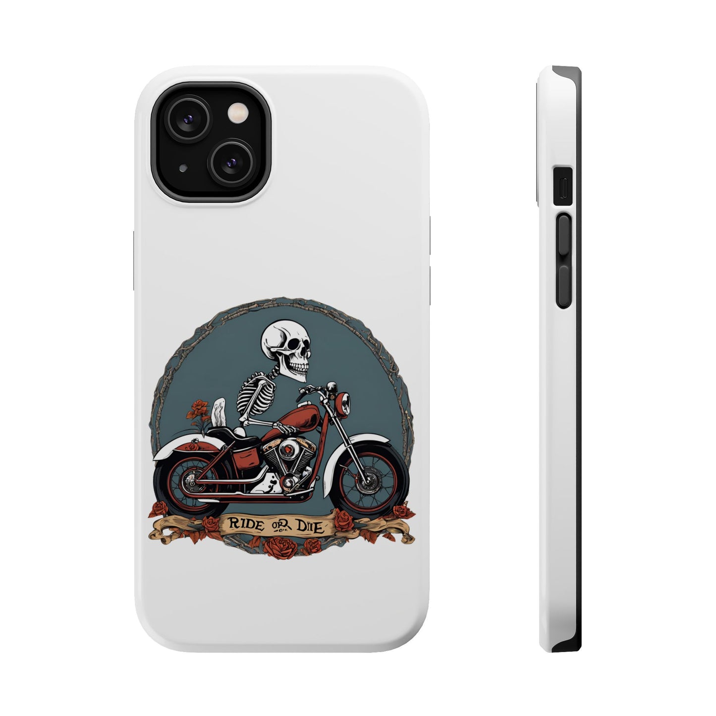 Ride or Die: Skeleton iPhone Case