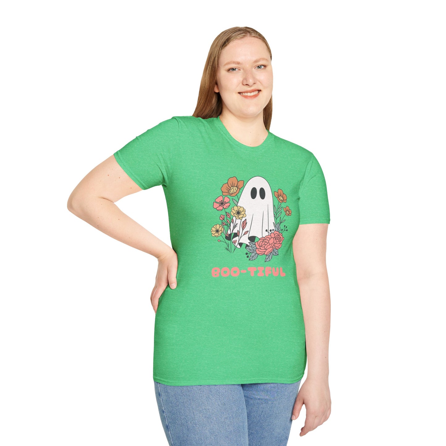 Boo-tiful Floral Ghost T-Shirt