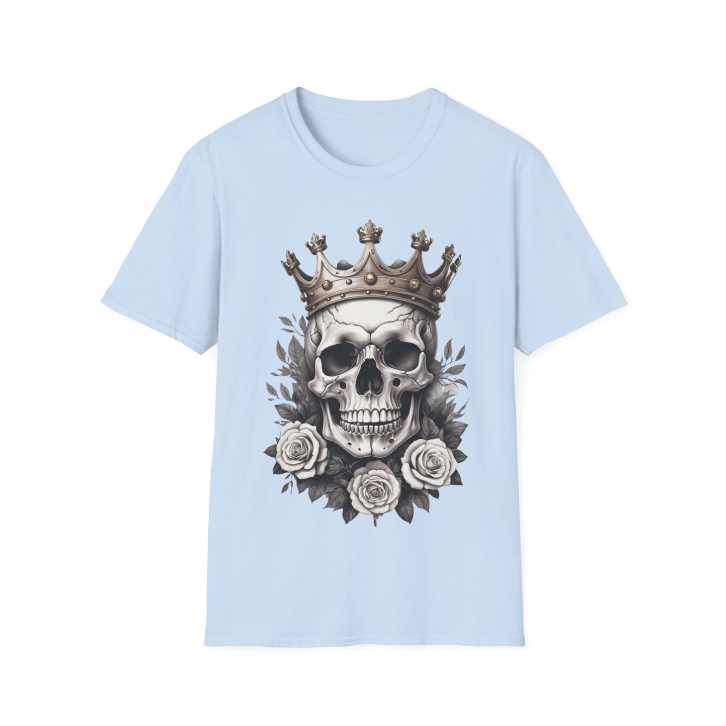 Royal Rebellion King Skull Unisex Tee