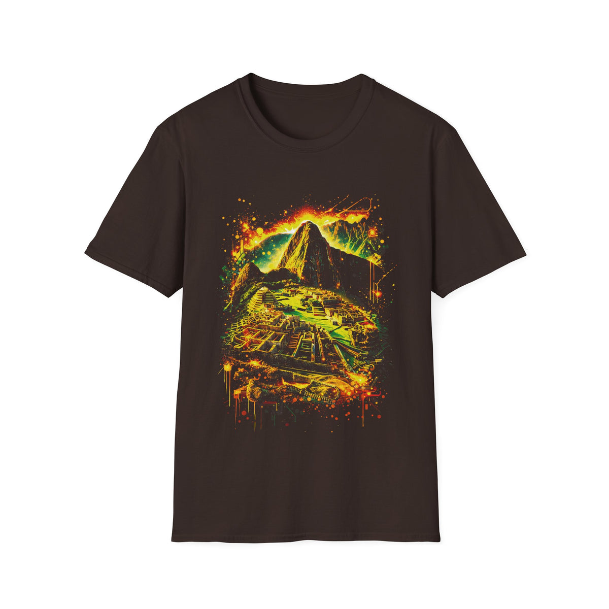 Machu Picchu Wonder of the World Mountain Adventure T-Shirt