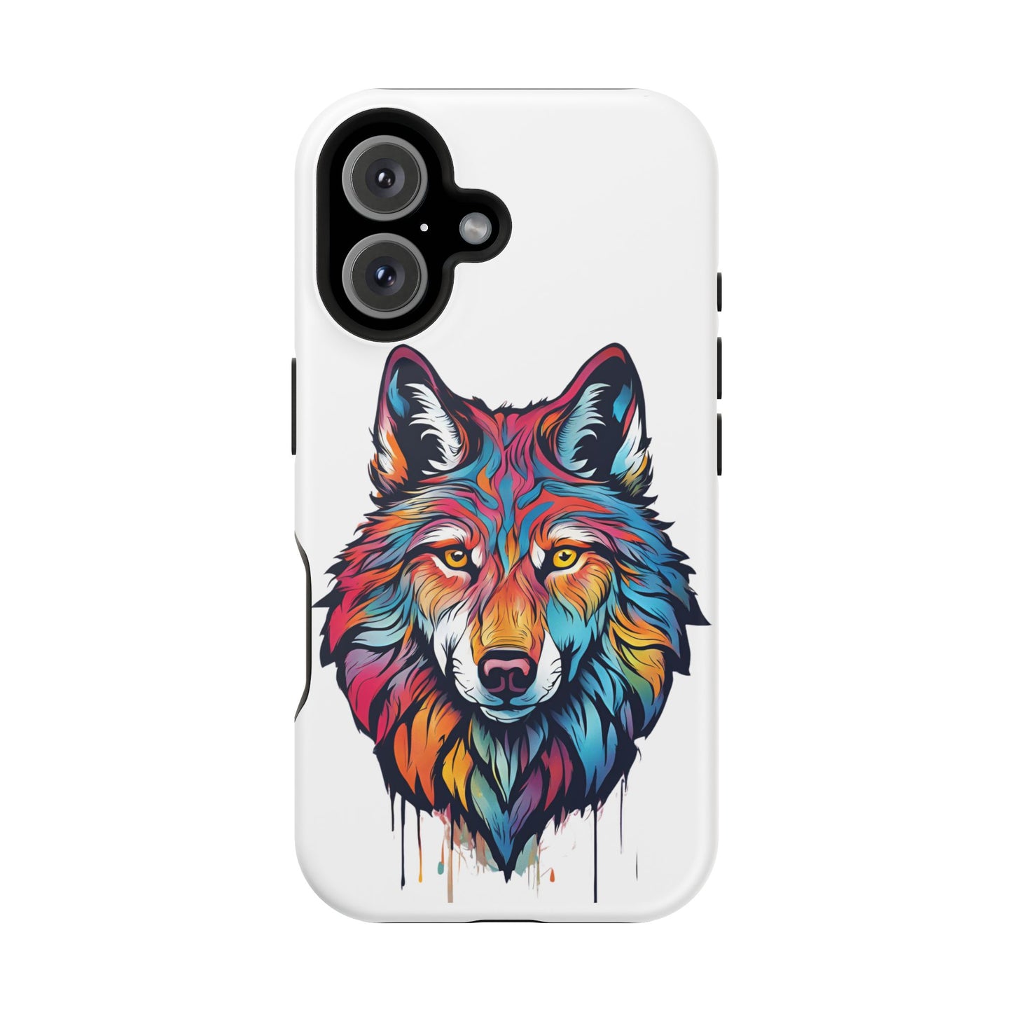 Wildly Colorful: Wolf Designs Phone Cases