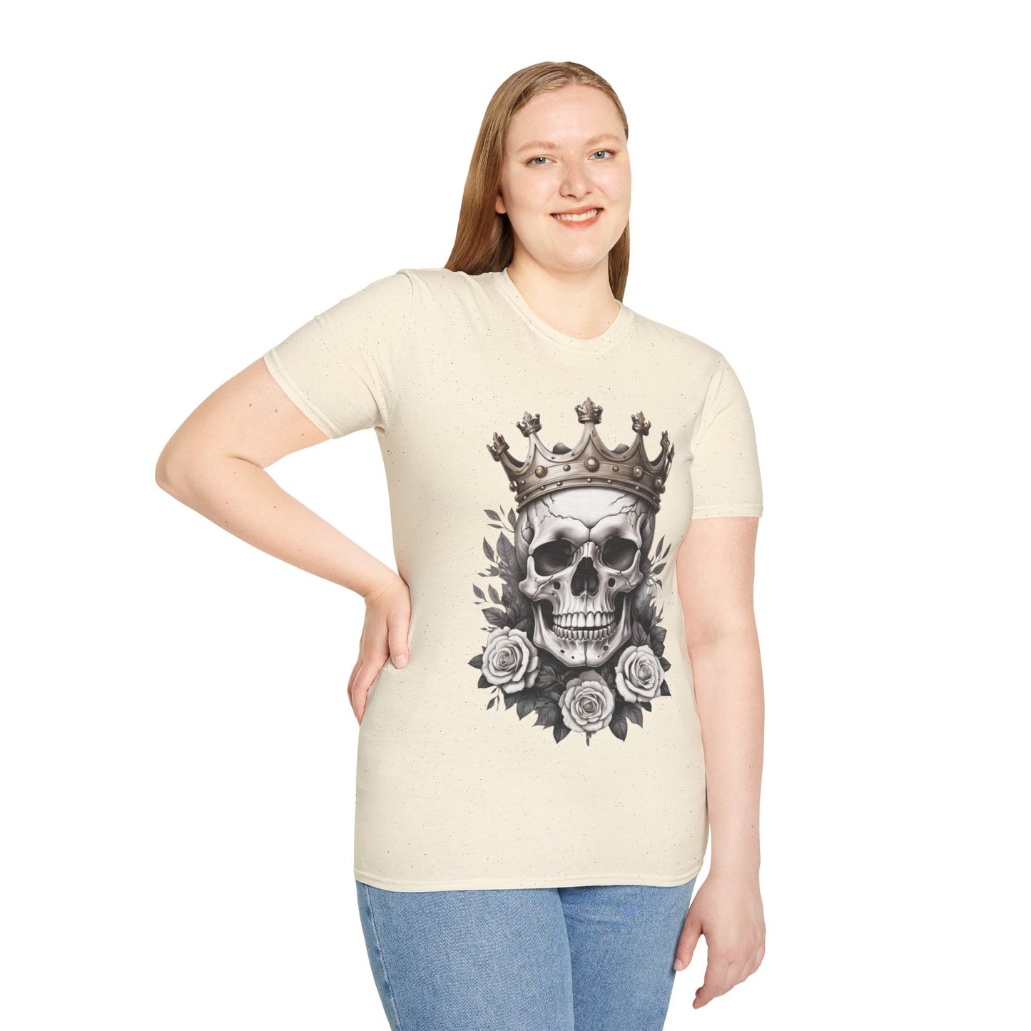 Royal Rebellion King Skull Unisex Tee