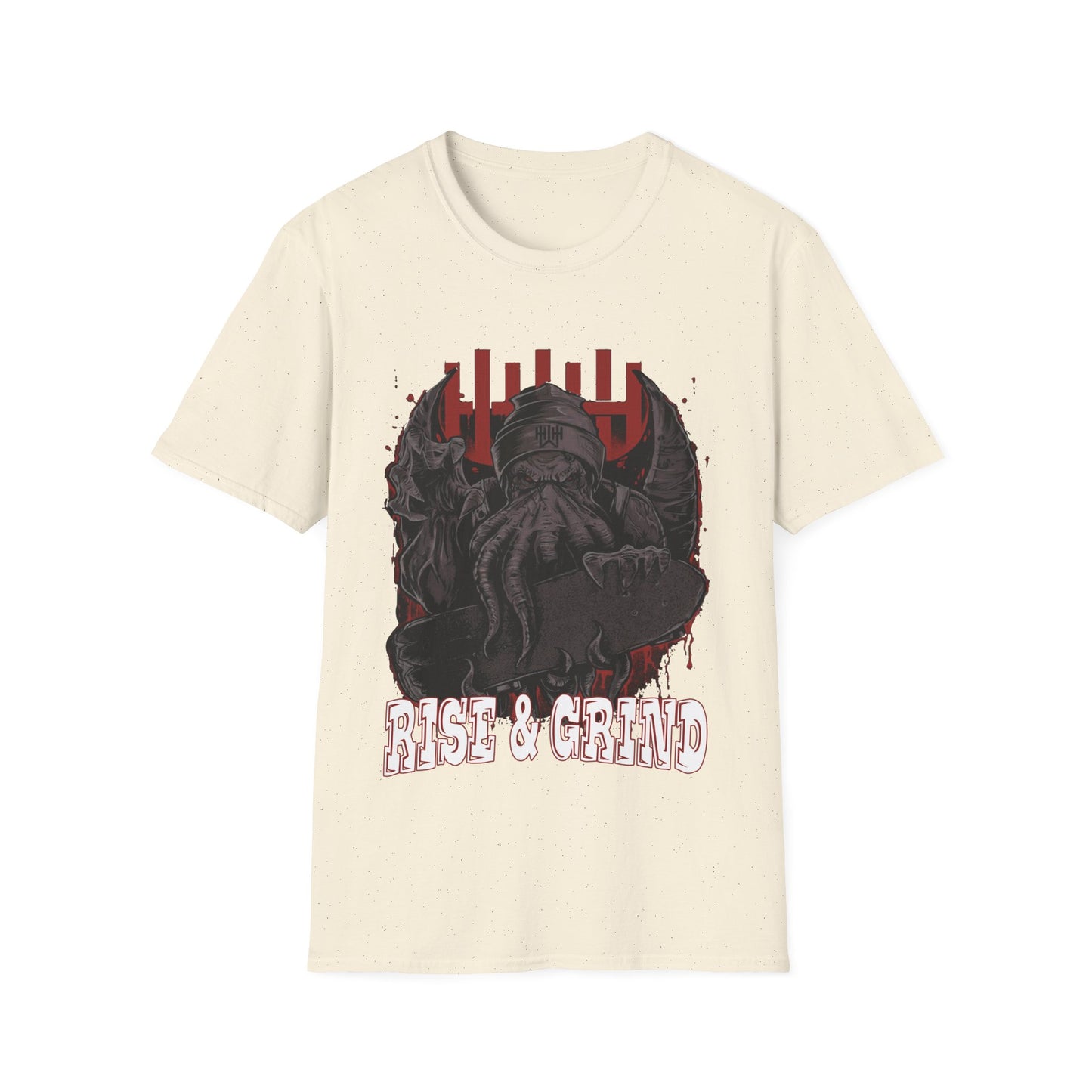 Rise & Grind Cthulhu Graphic T-Shirt