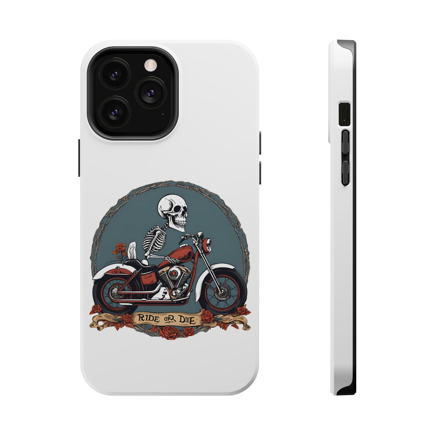 Ride or Die: Skeleton iPhone Case