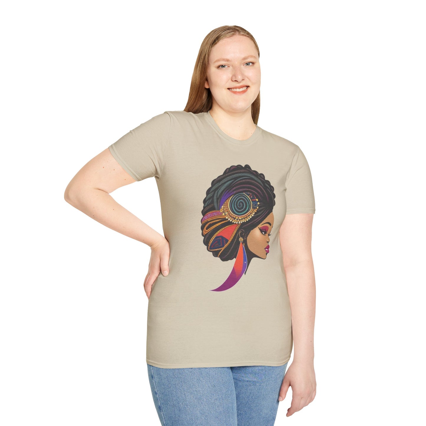 Beatiful Lady Graphic T-Shirt