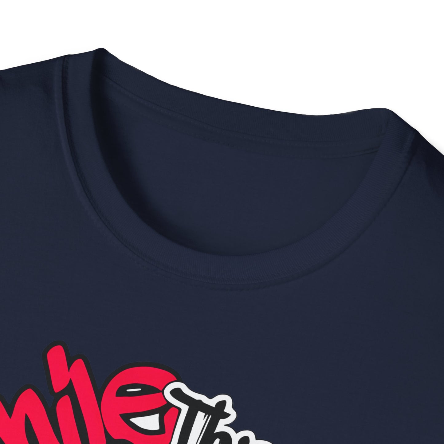 Smile Through The Pain T-Shirt — Cute Grunge Pink Teddy Graphic Tee