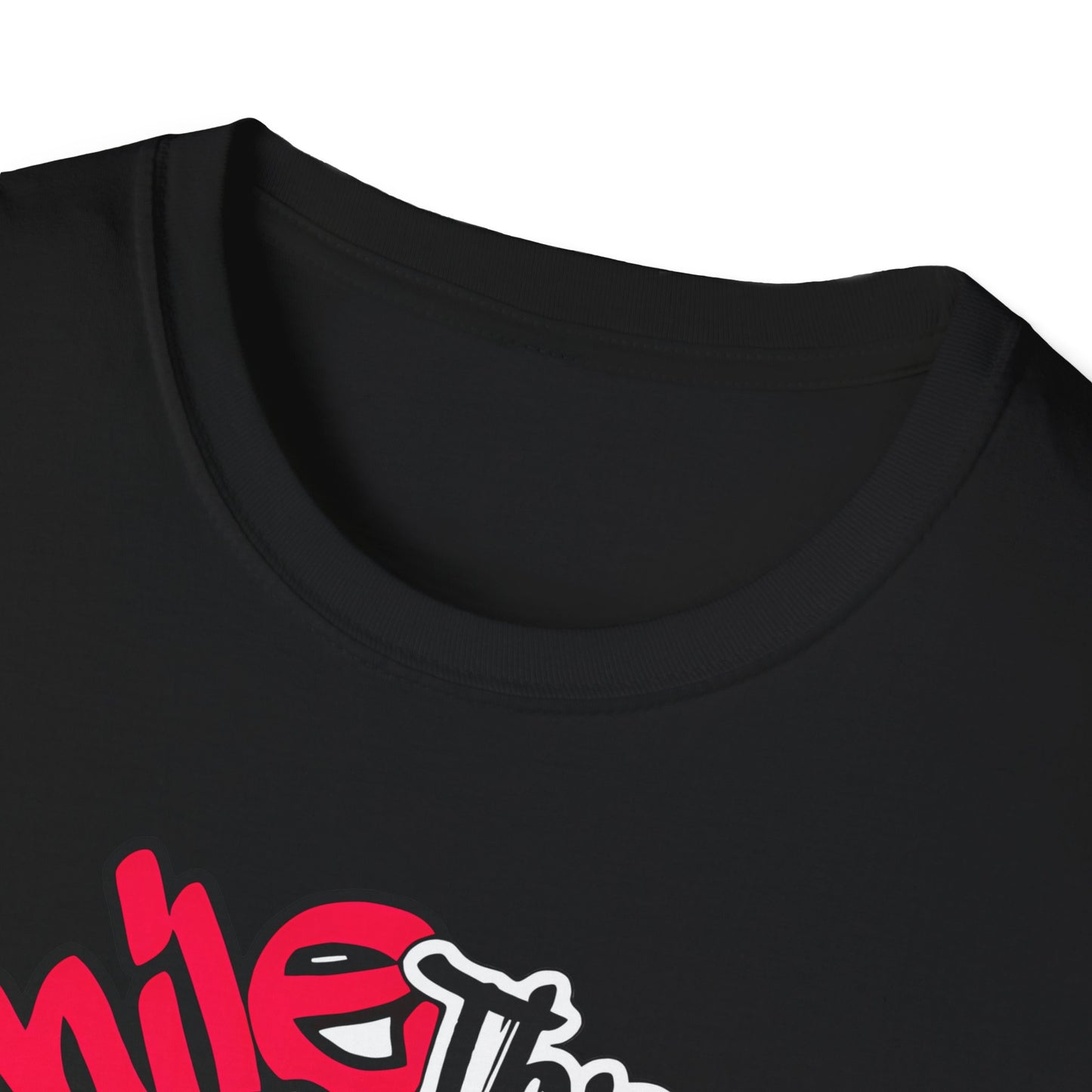 Smile Through The Pain T-Shirt — Cute Grunge Pink Teddy Graphic Tee