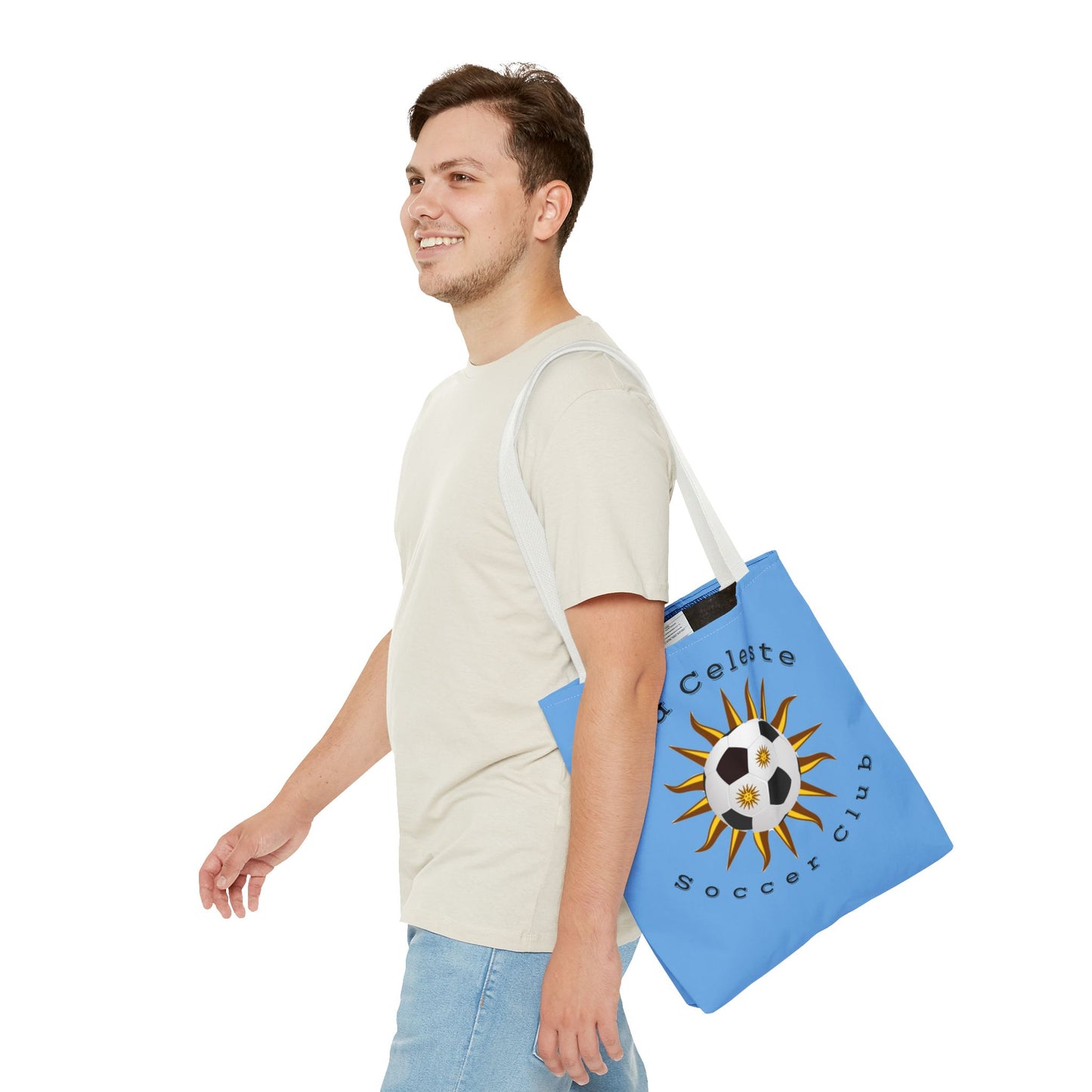 La Celeste S.C. Blue Tote Bag | Más que un club una familia