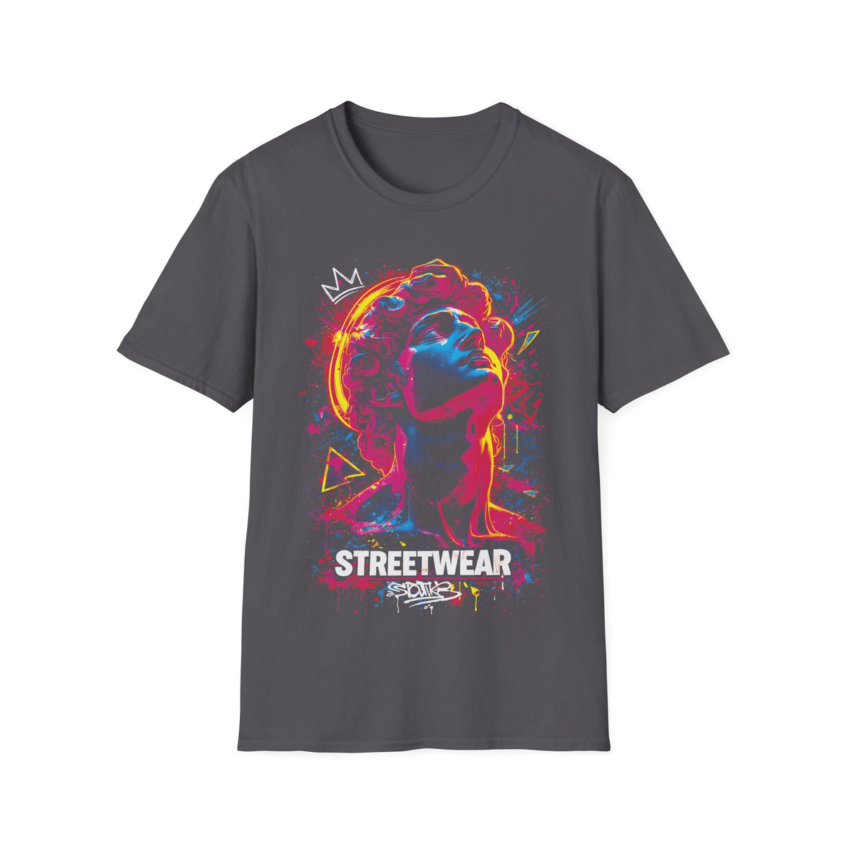 Streetwear Colorful Pop Art Portrait T-Shirt