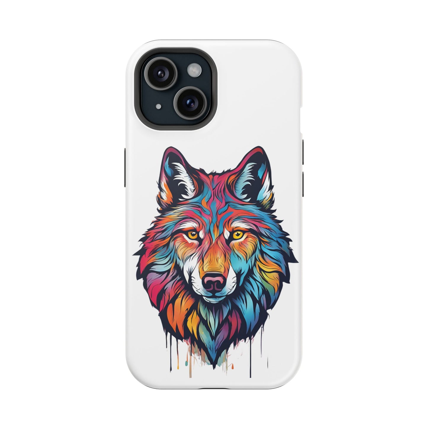 Wildly Colorful: Wolf Designs Phone Cases