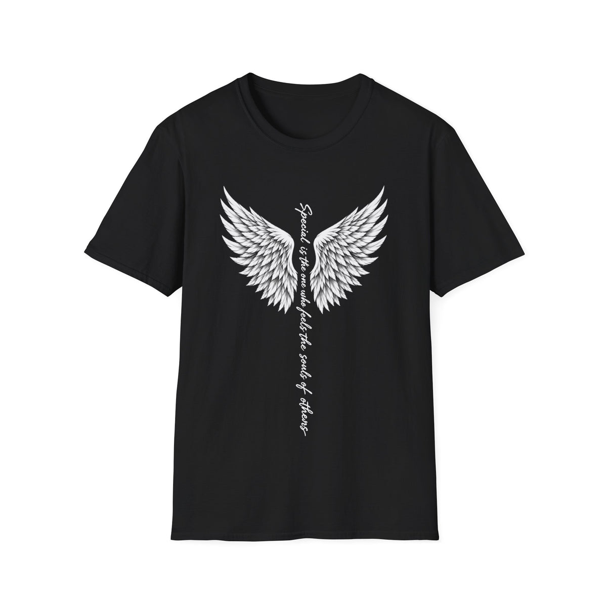 Angel Wings Inspirational Quote T-Shirt