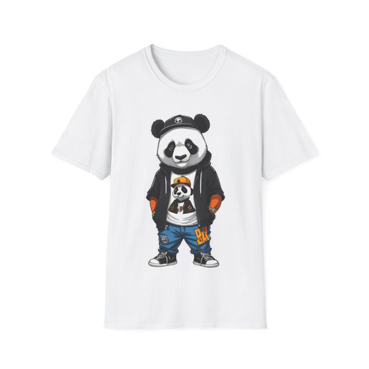 Panda Vibes Relaxed and Happy Unisex Tee