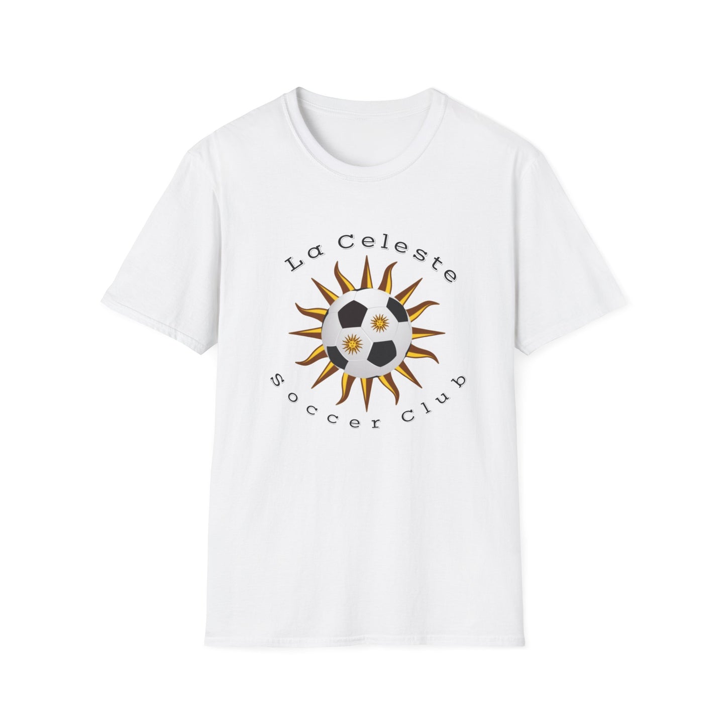 La Celeste S.C. Logo T-Shirt: Mas que un club, una familia!