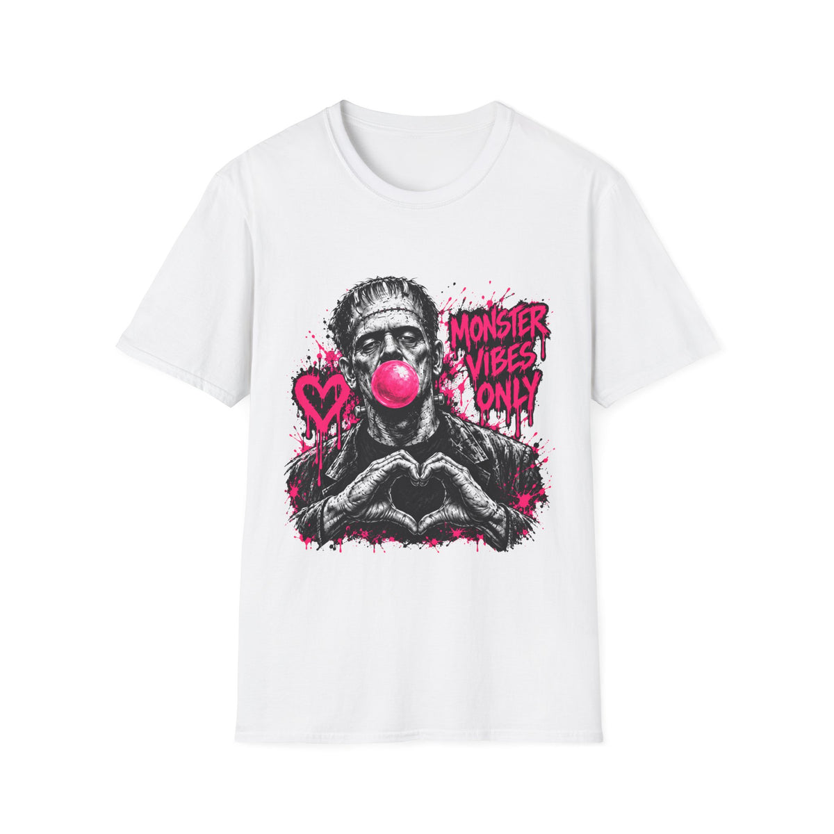 Monster Vibes Only Graphic T-Shirt