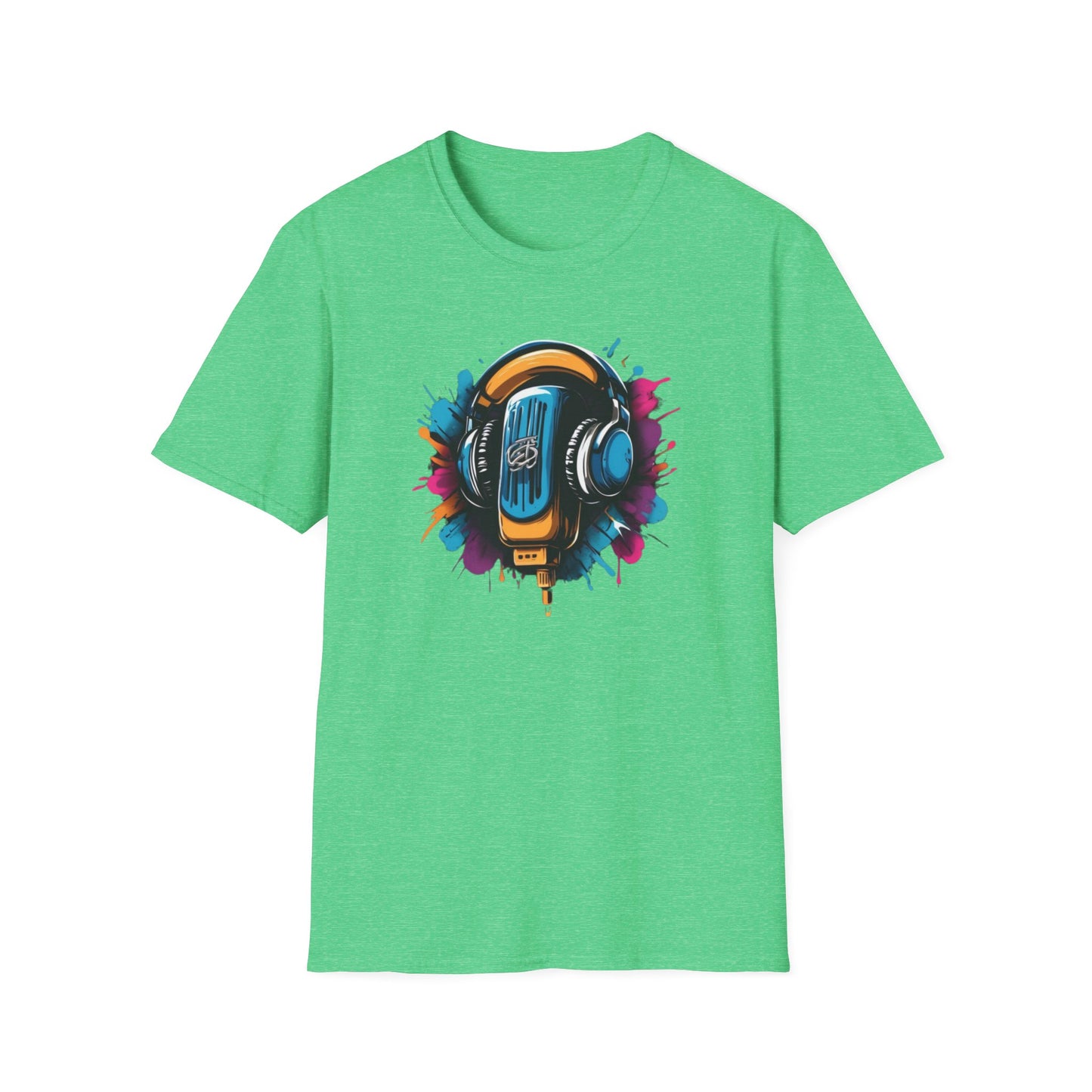 Mic & Headphones Graphic Unisex T-Shirt