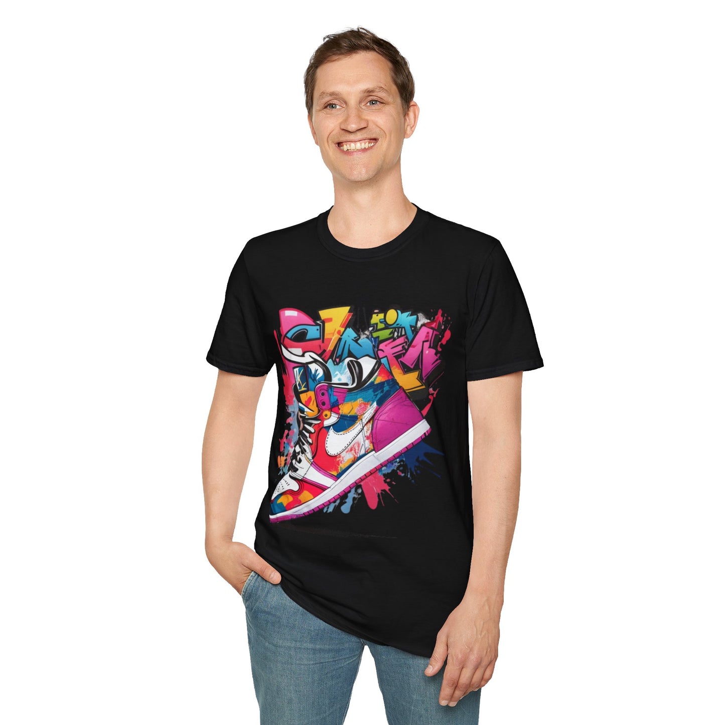 Sneaker Head Graphic Unisex T-Shirt