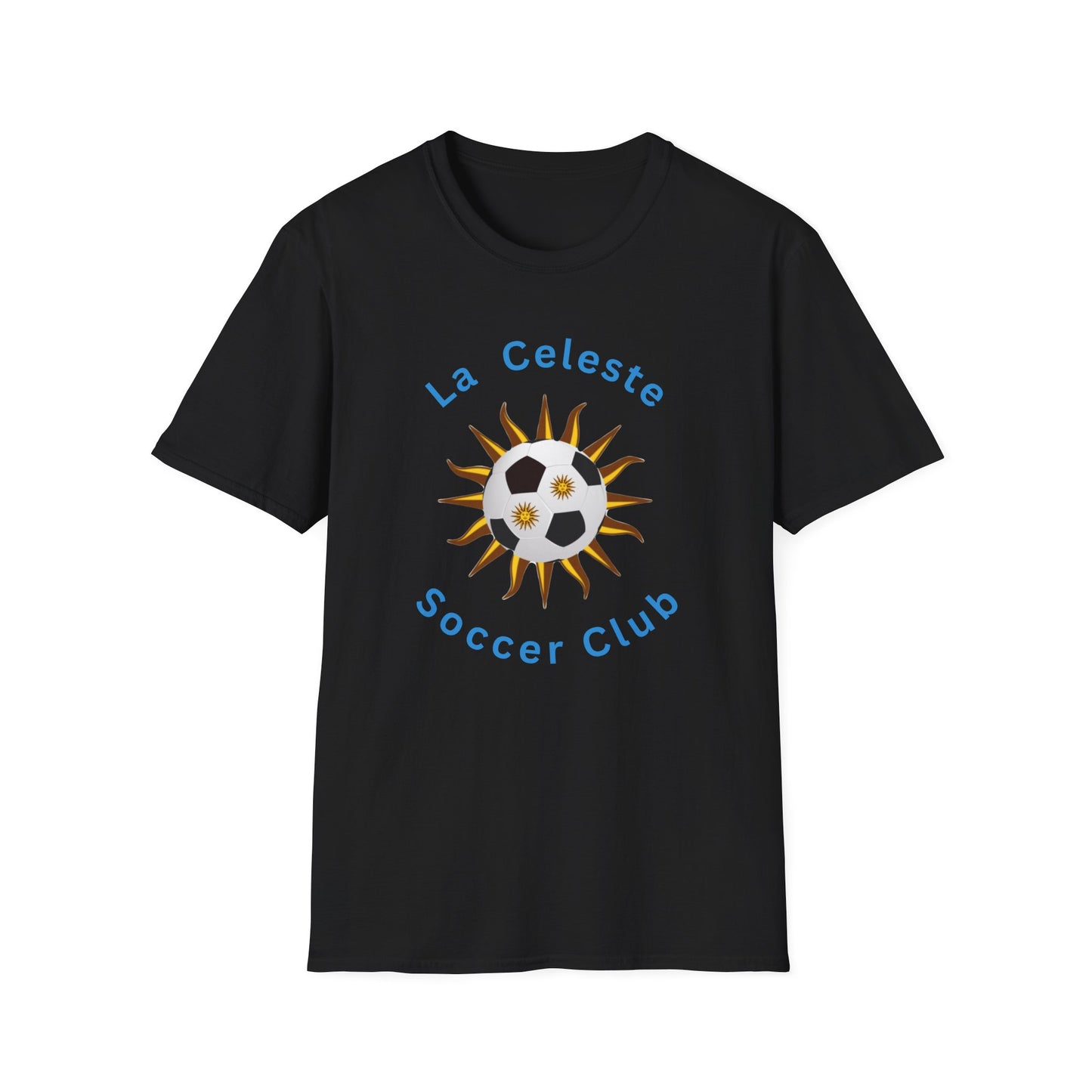 La Celeste S.C. Logo T-Shirt: Mas que un club, una familia!