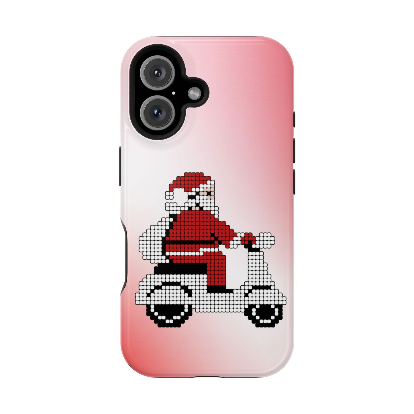 Sleighin' It: Santa's Motorcycle Journey Phone Case