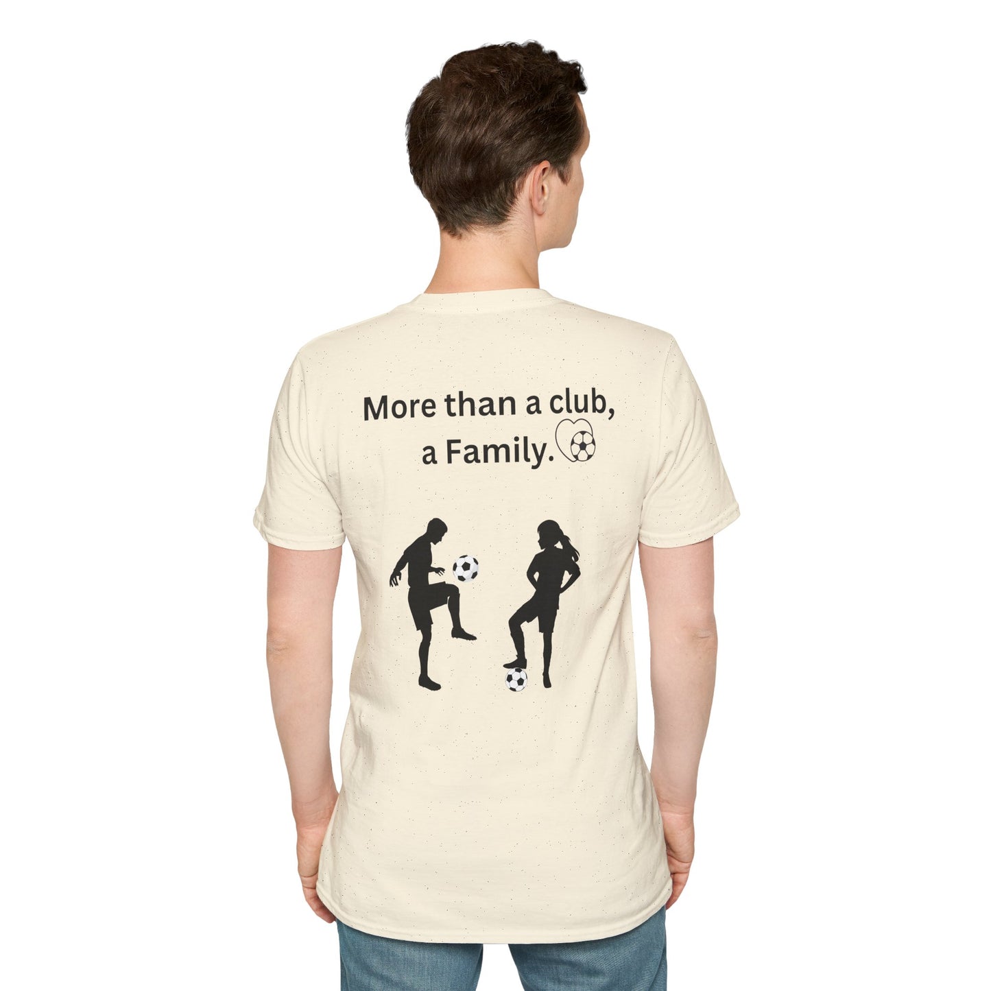 La Celeste S.C More than a Club , A Family - Unisex Softstyle T-Shirt