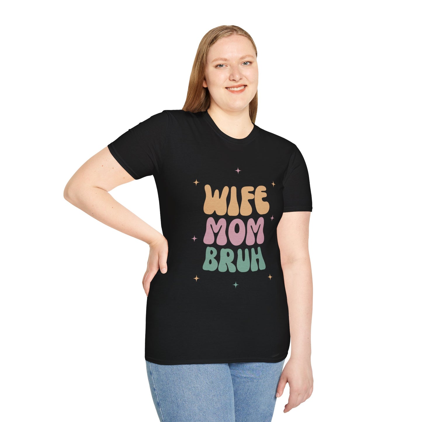 Wife Mom Bruh T-Shirt