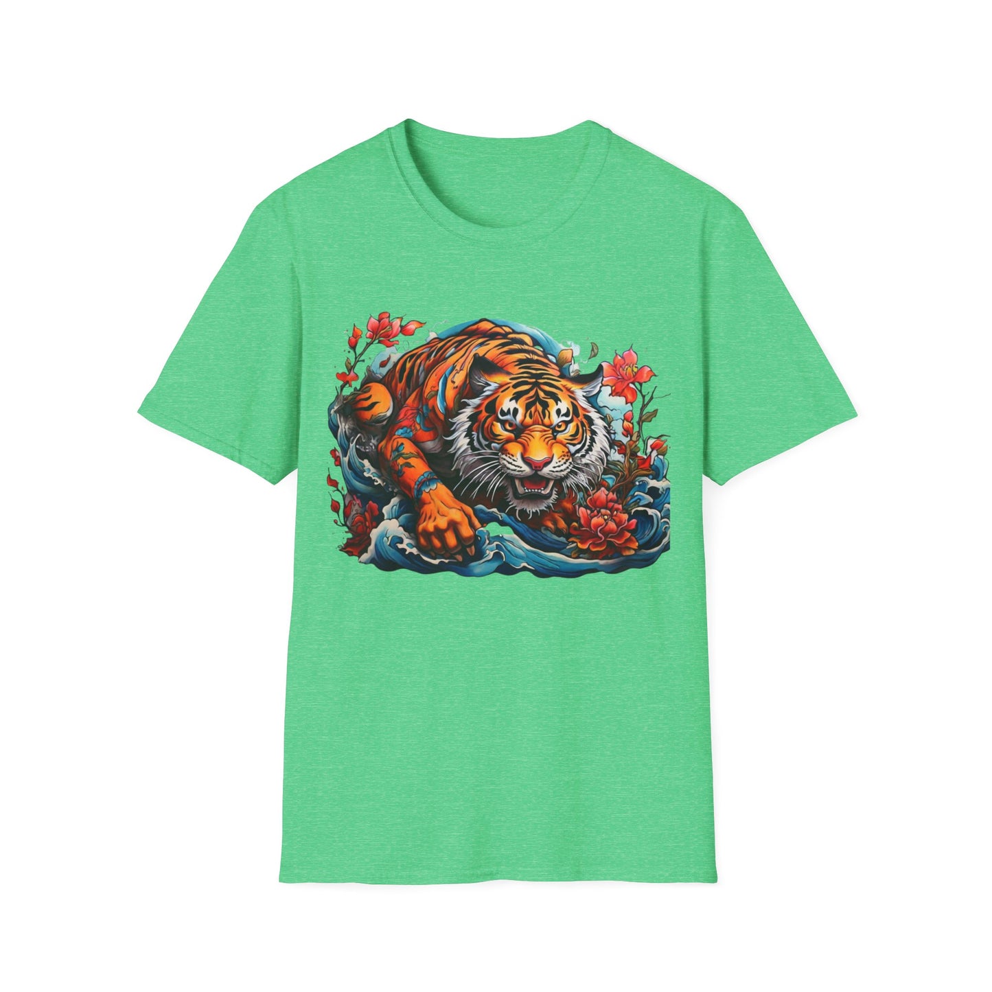 Tiger Crest T-Shirt — Fierce Vintage Tiger Graphic Tee