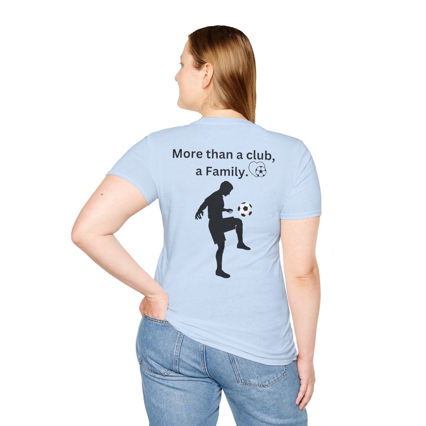 La Celeste S.C More than a Club, A Family - Unisex Softstyle T-Shirt