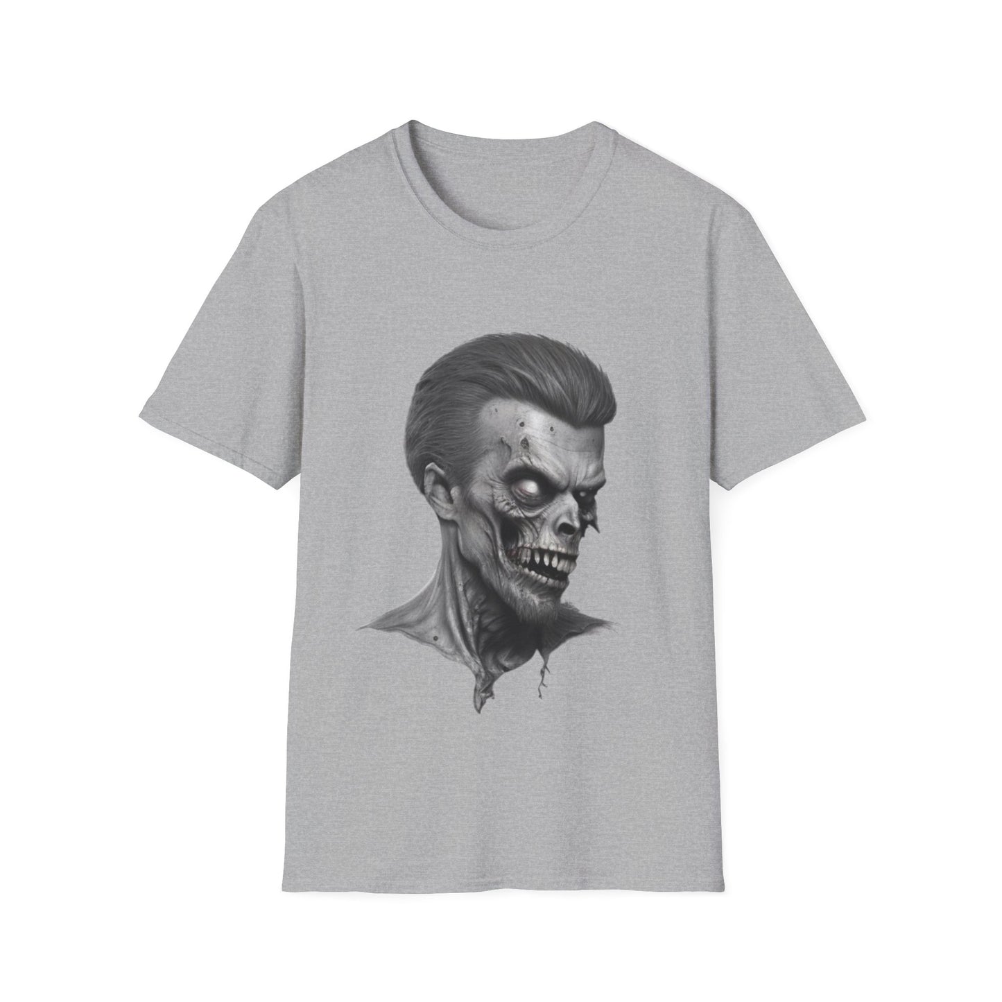 Creepy Undead Zombie Graphic Unisex Tee