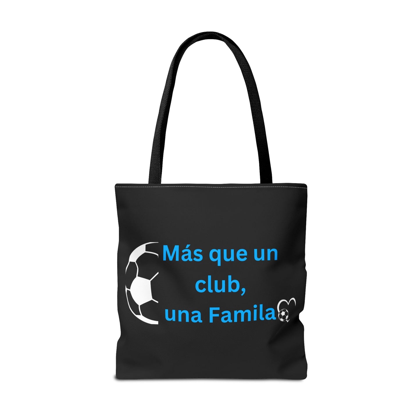 La Celeste S.C. Black Tote Bag | Más que un club una Familia!
