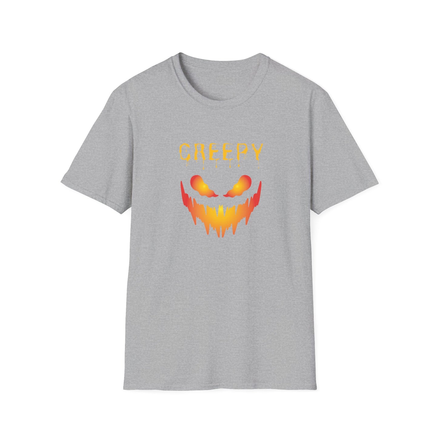 Creepy Smile Halloween Unisex T-Shirt