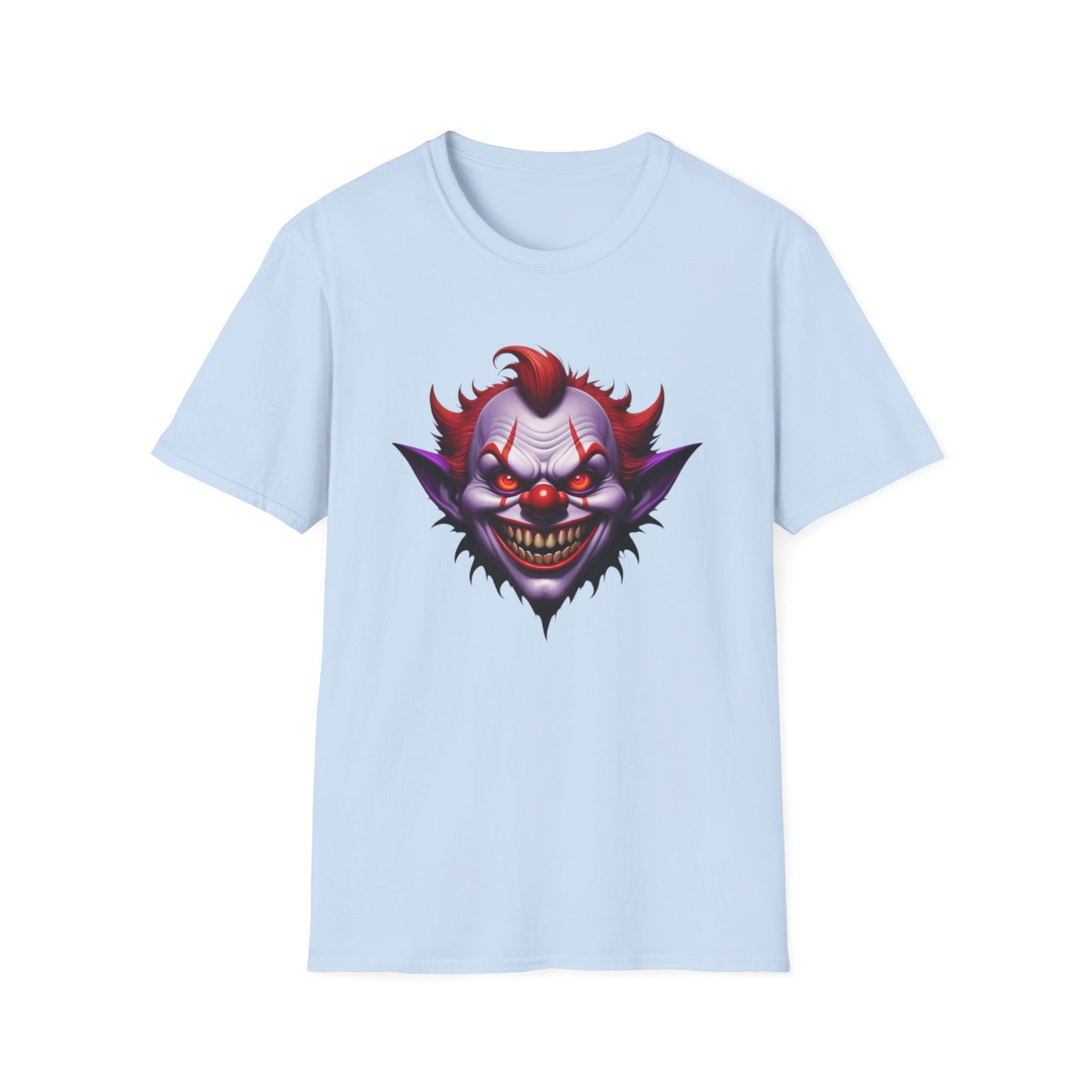 Evil Clown Graphic T-shirt