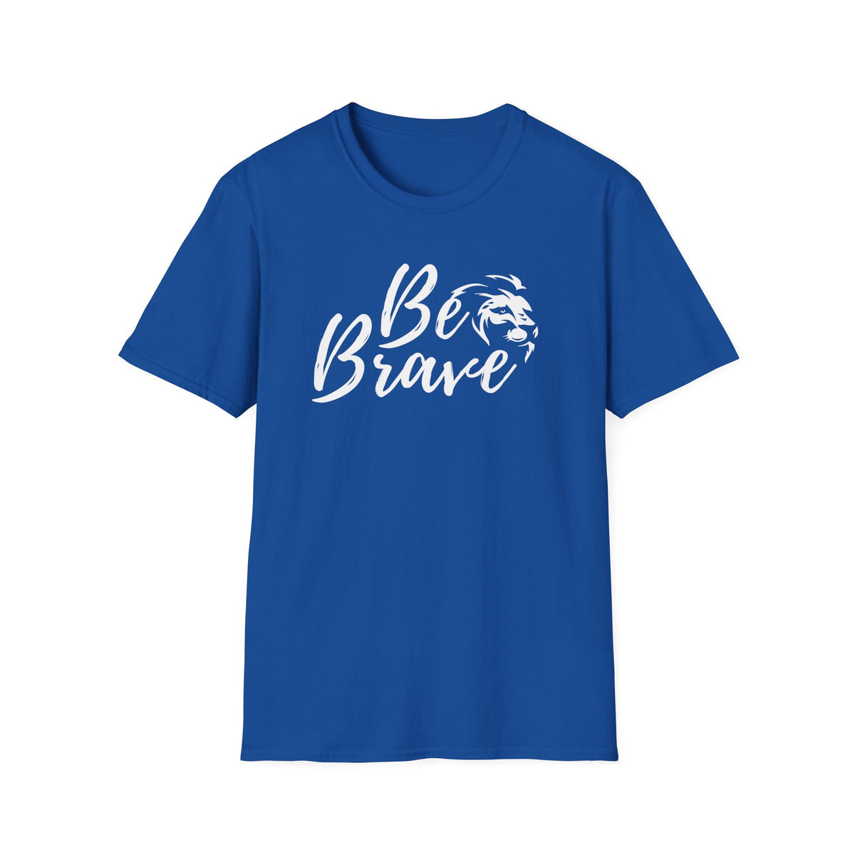 Be Brave Lion T-Shirt – Inspirational Courage Tee for Women & Men