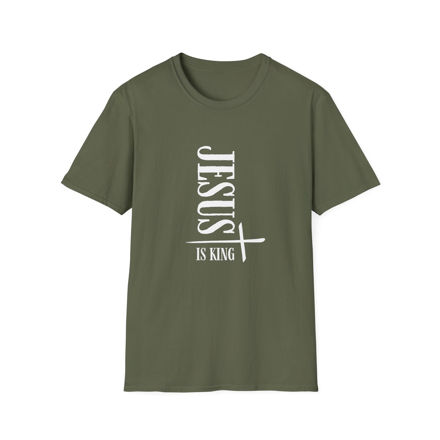 JESUS is KING Unisex Softstyle T-Shirt