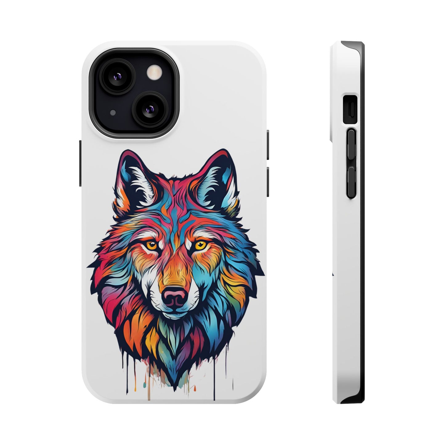 Wildly Colorful: Wolf Designs Phone Cases