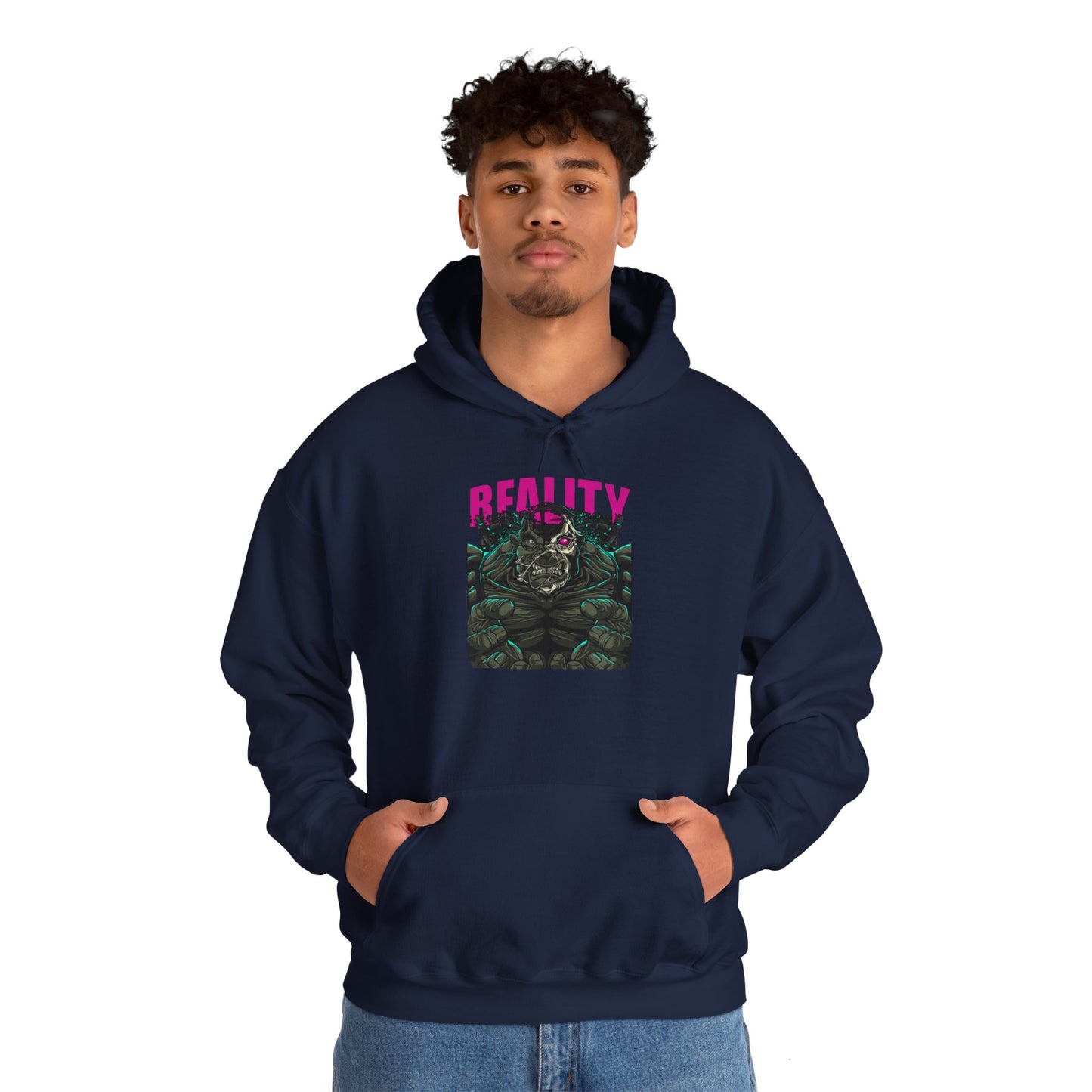 Reality Muscle Dog Graphic Hoodie