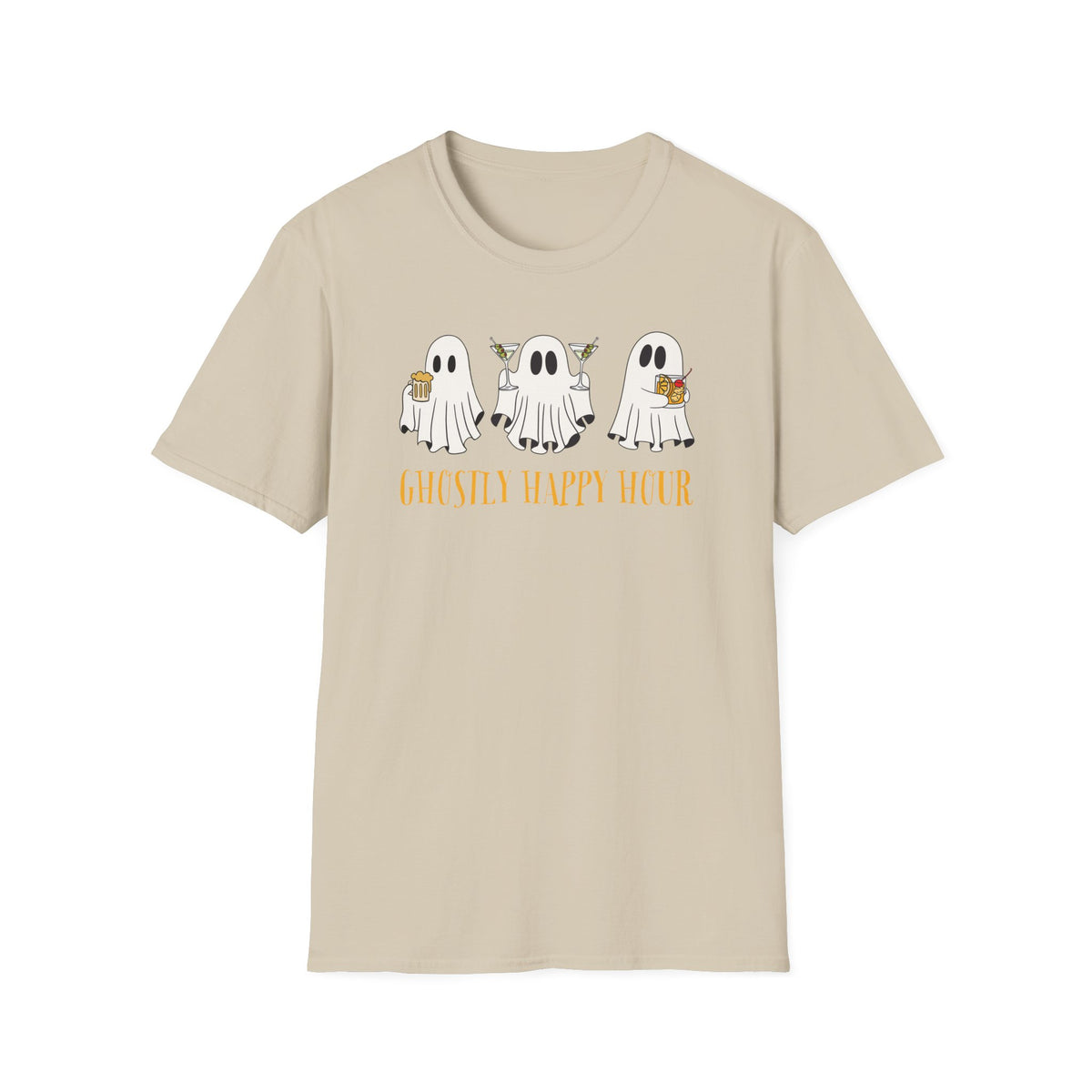 T-Shirt — Ghostly Happy Hour Graphic Tee
