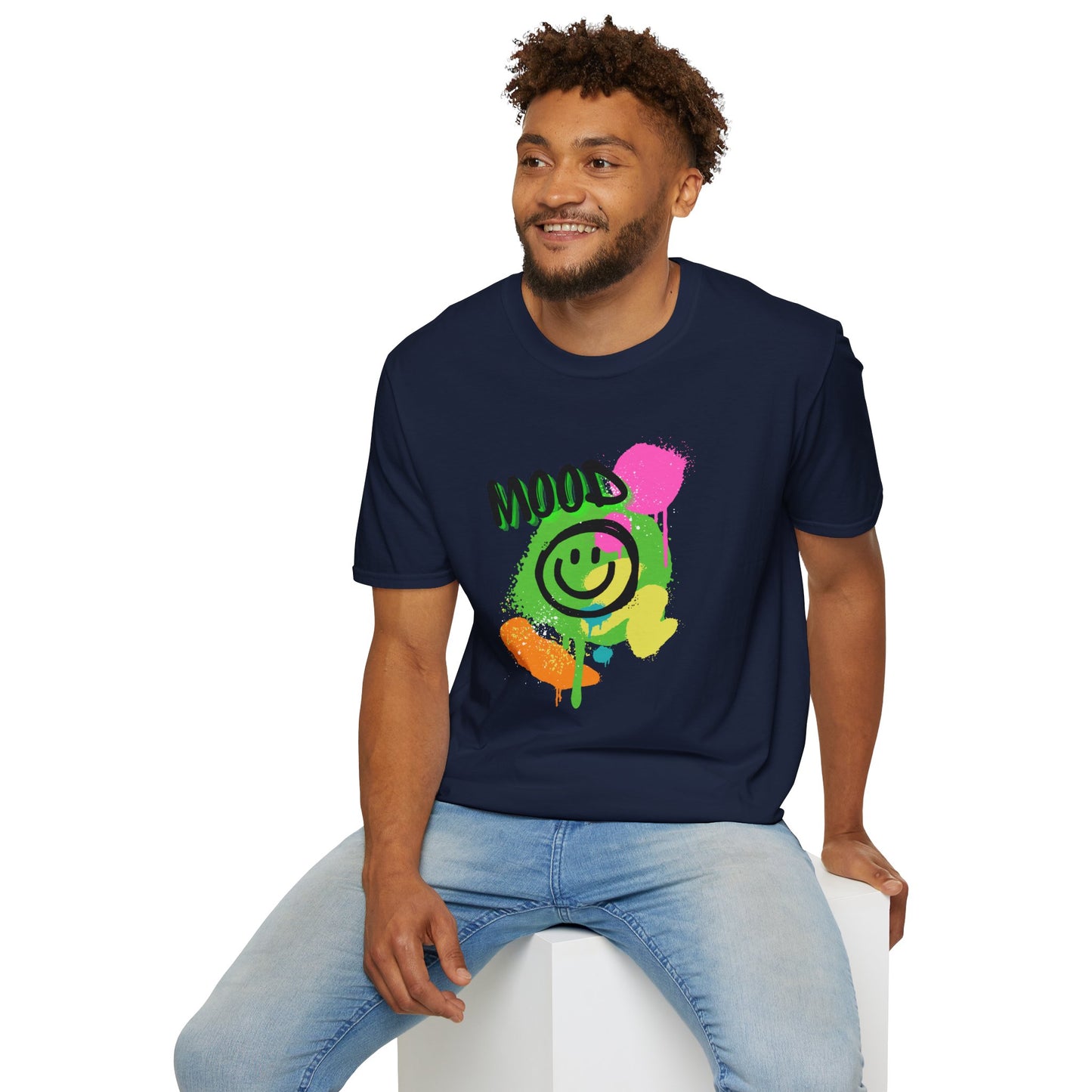 Happy Vibes Mood Graphic Unisex Tee