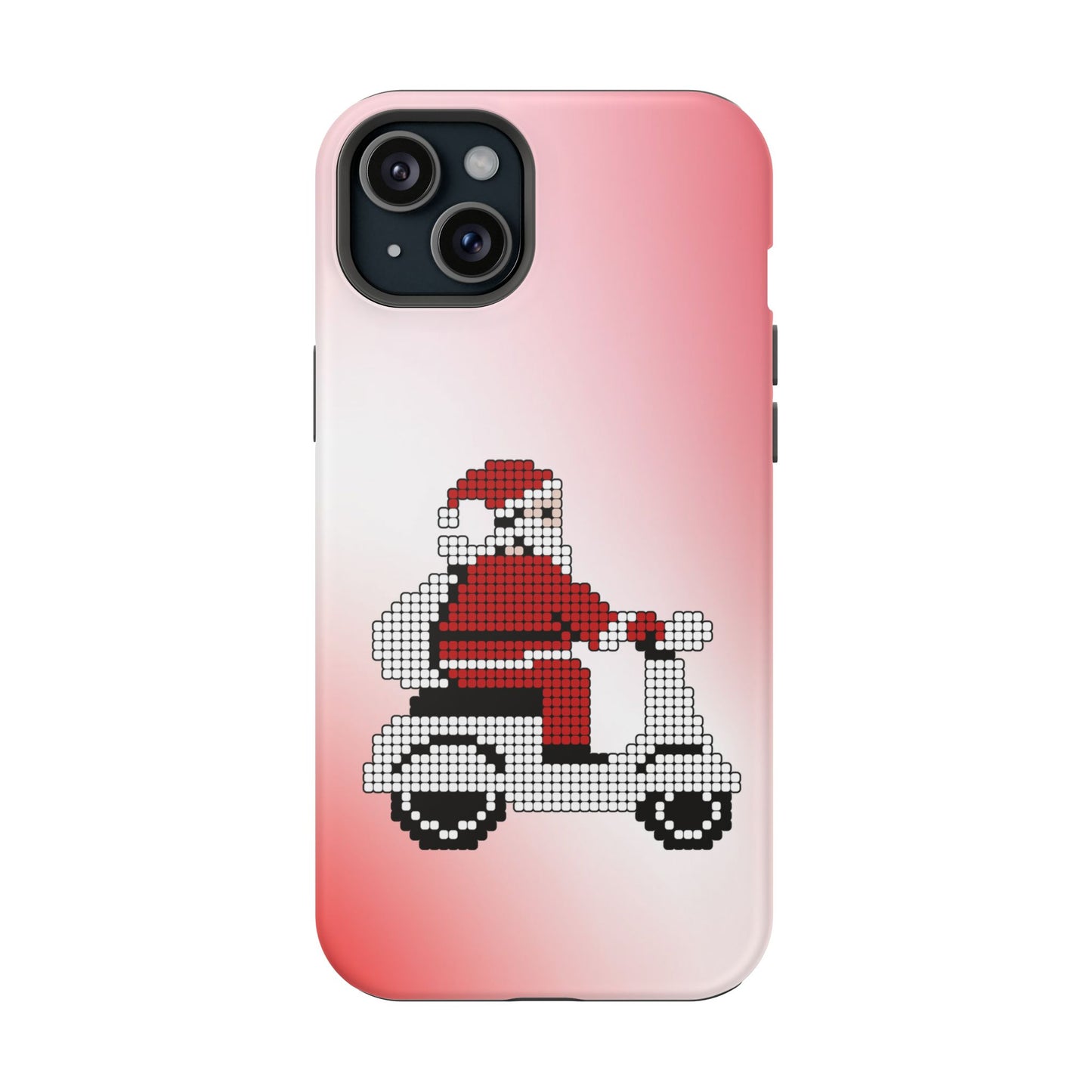 Sleighin' It: Santa's Motorcycle Journey Phone Case