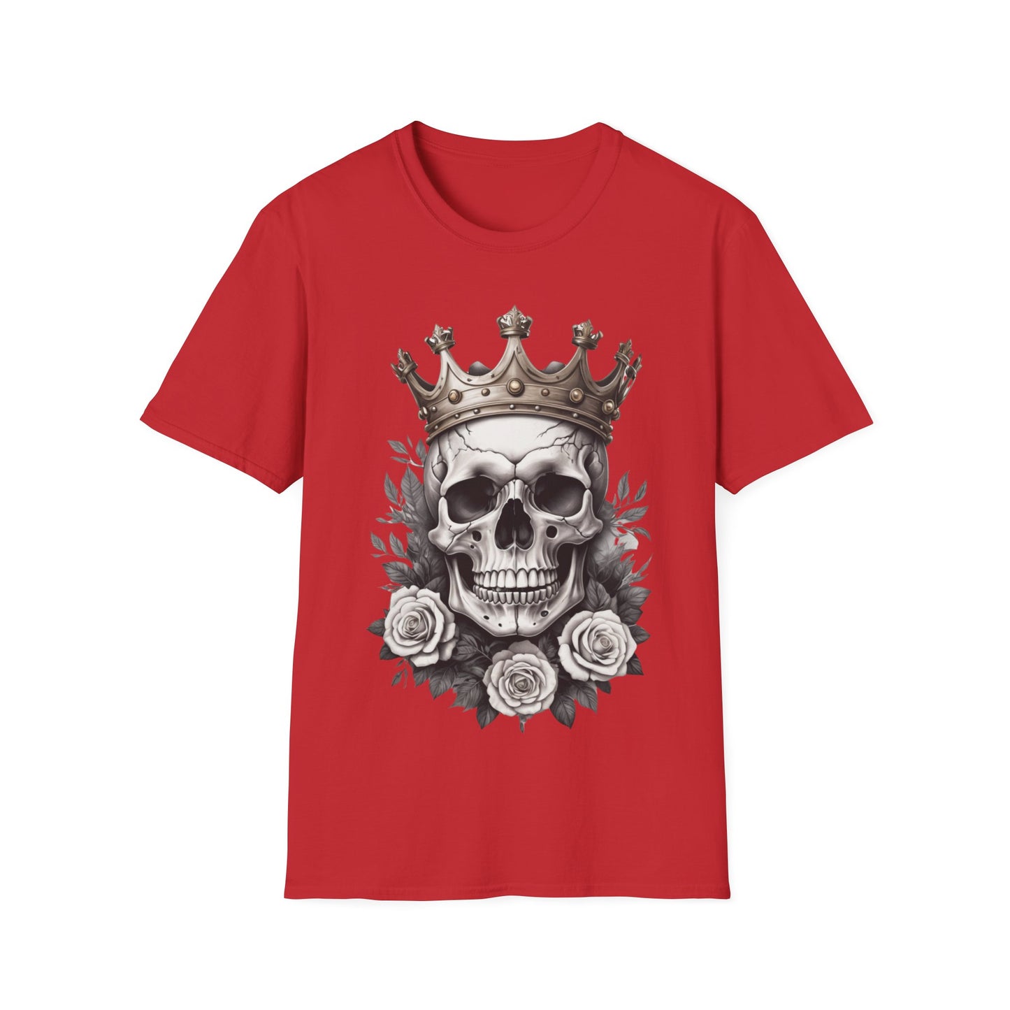 Royal Rebellion King Skull Unisex Tee