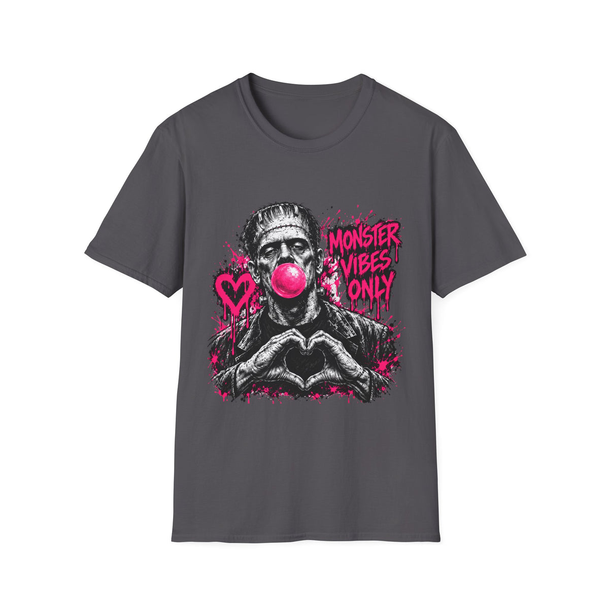 Monster Vibes Only Graphic T-Shirt
