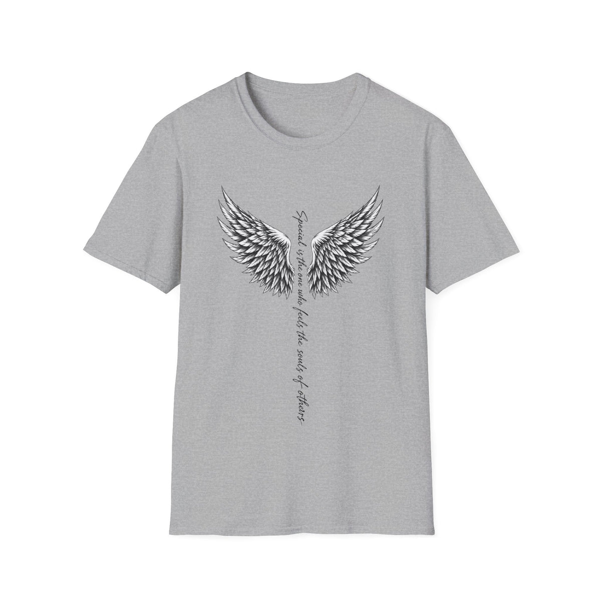 Angel Wings Inspirational Quote T-Shirt