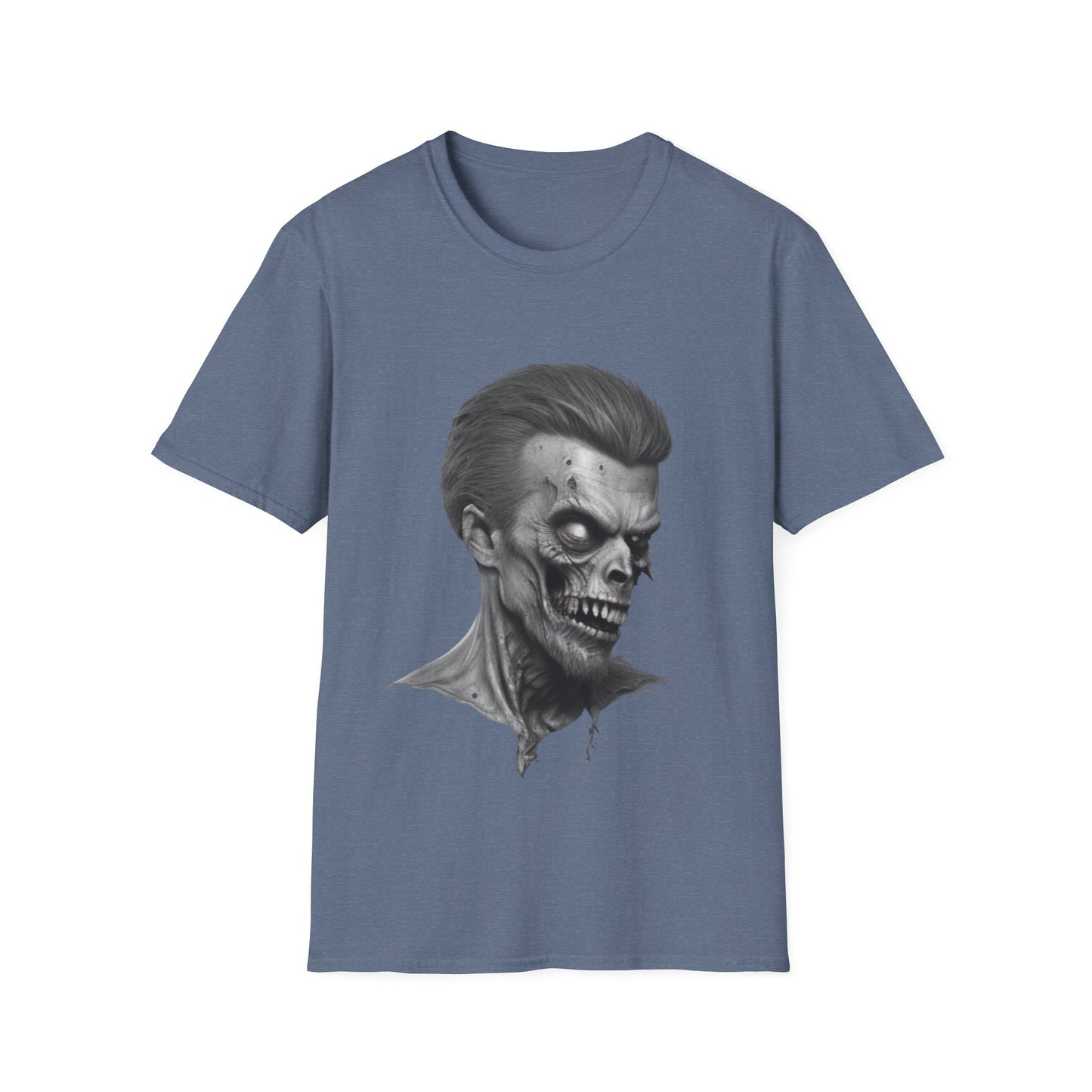Creepy Undead Zombie Graphic Unisex Tee