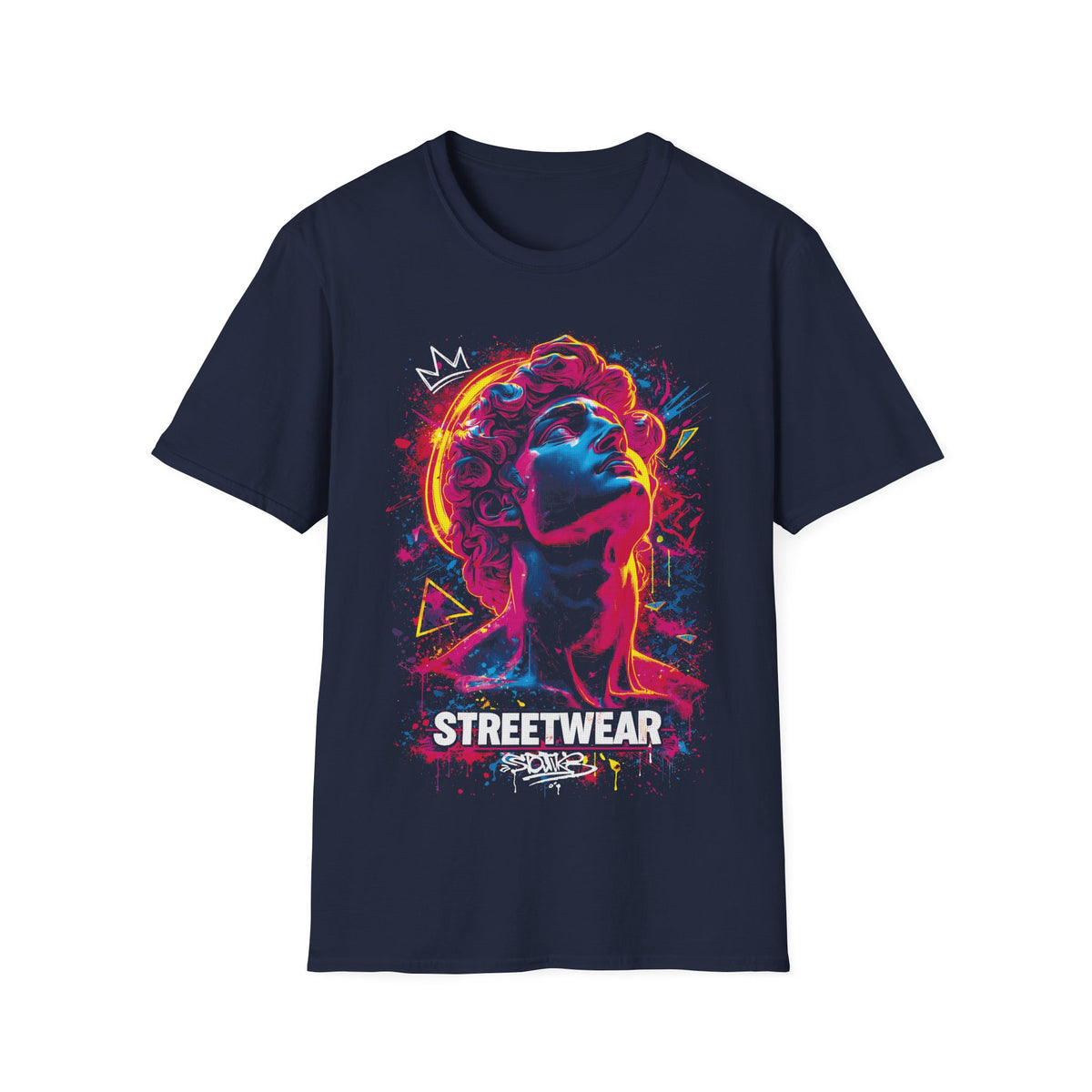 Streetwear Colorful Pop Art Portrait T-Shirt